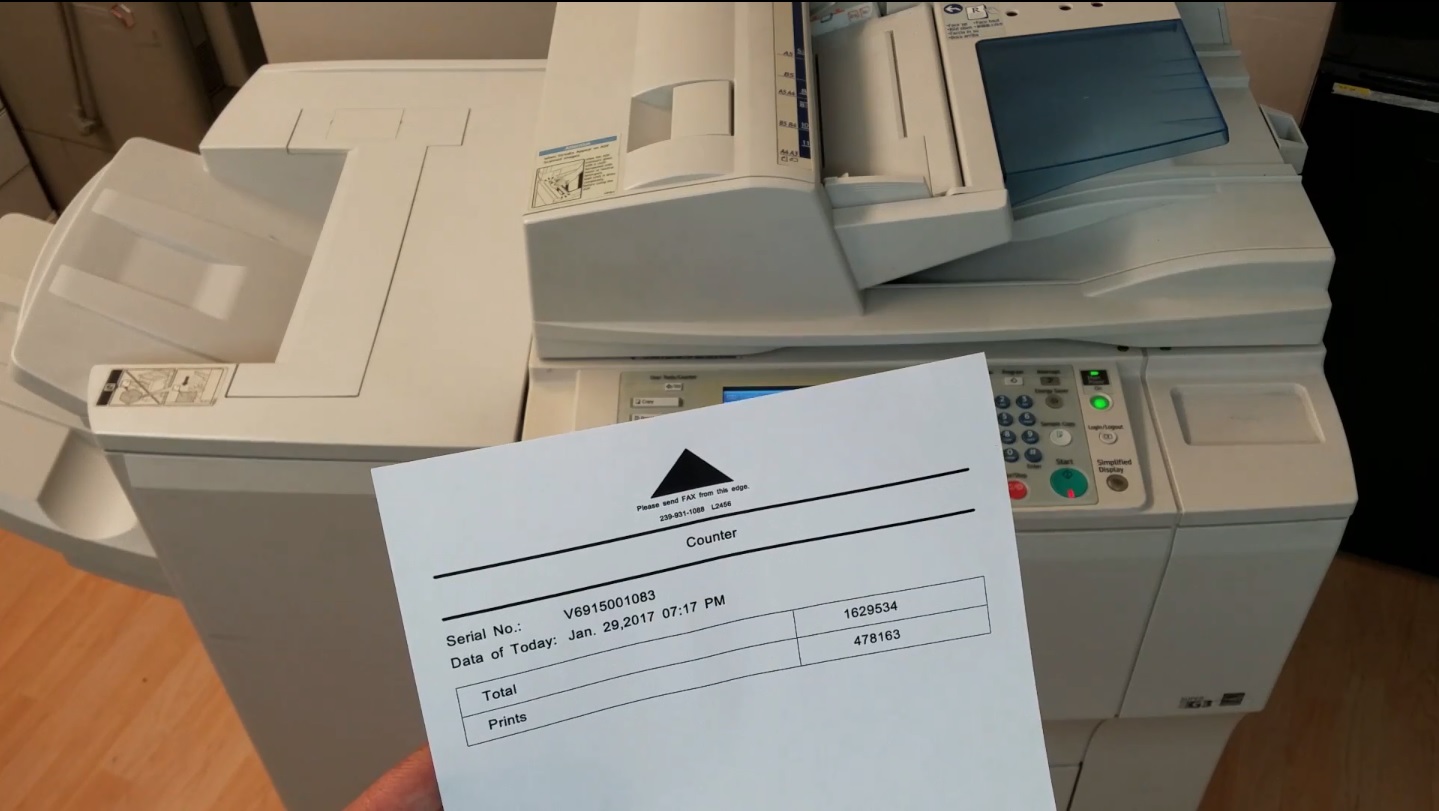 Các dòng máy photocopy Ricoh hiện đại