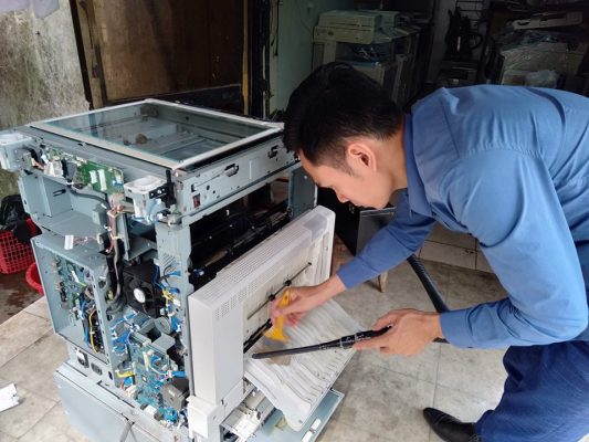 Quy trình dịch vụ bảo trì máy photocopy định kỳ theo tháng tại Phi Nam