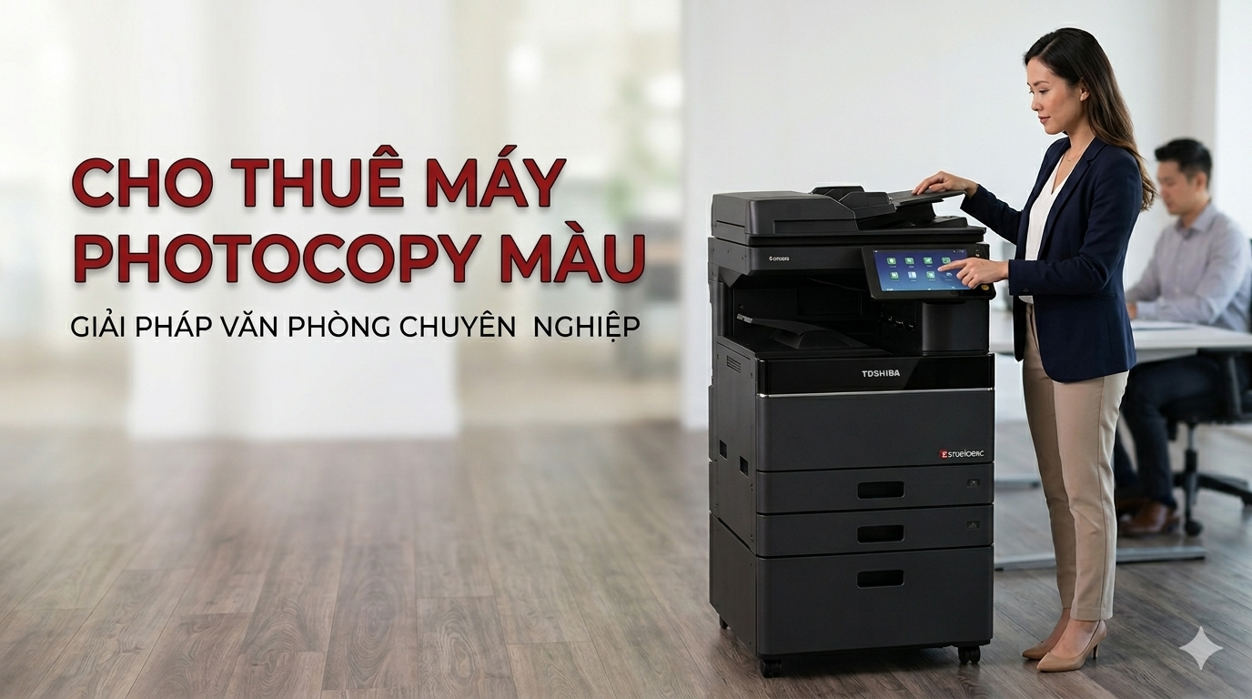 Máy photocopy màu cho thuê Máy photocopy màu cho thuê